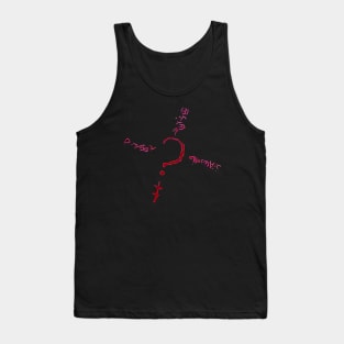 Unmask The Truth Tank Top